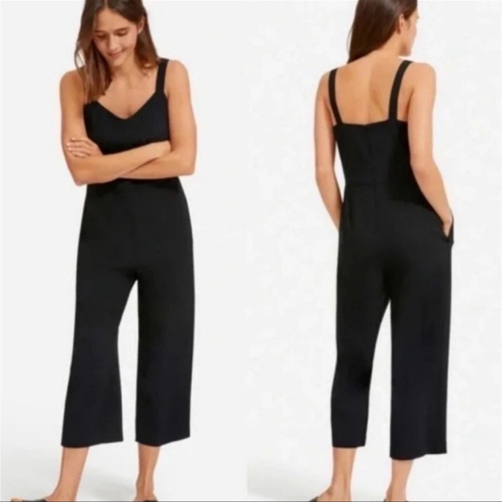 Everlane Japanese Goweave Jumpsuit As Seen On Meghan Markle Size 0
